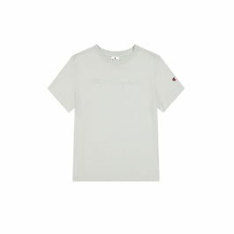 Camiseta de Manga Corta Mujer Champion Champion SS Azul Verde