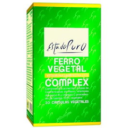 Tongil Ferro Vegetal Complex 30 Cápsulas - Suplemento de Hierro y Vitamina C para Anemia, Aporta Vitalidad y Resistencia