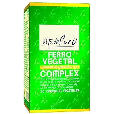 Tongil Ferro Vegetal Complex 30 Cápsulas - Suplemento de Hierro y Vitamina C para Anemia, Aporta Vitalidad y Resistencia Tongil Ferro Vegetal Complex 30 Cápsulas - Suplemento de Hierro y Vitamina C para Anemia, Aporta Vitalidad y Resistencia