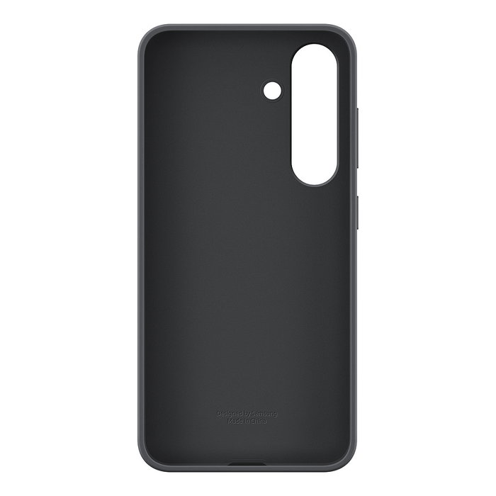 Samsung Funda de silicona para Galaxy S25 Negro