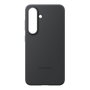Samsung Funda de silicona para Galaxy S25 Negro