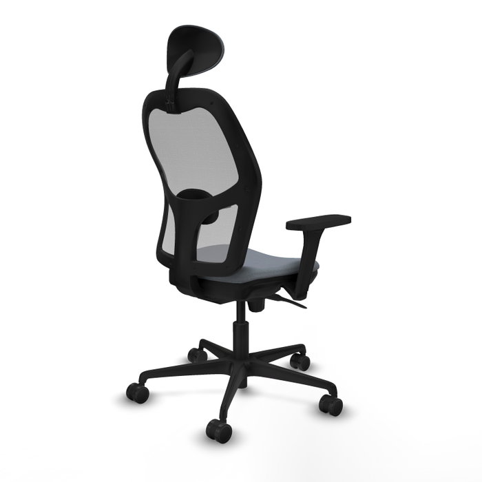 PIQUERAS Y CRESPO Silla de oficina Jorquera Gris con Mecanismo Sincro