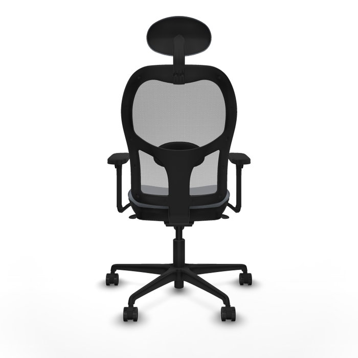 PIQUERAS Y CRESPO Silla de oficina Jorquera Gris con Mecanismo Sincro