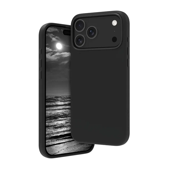 Dbramante1928 Funda Roskilde MS ICON para iPhone 17 Pro Max - Negro, Compatible con MagSafe, Protección contra Caídas