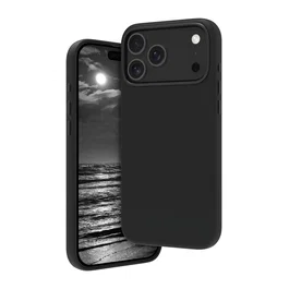 Dbramante1928 Funda Roskilde MS ICON para iPhone 17 Pro Max - Negro, Compatible con MagSafe, Protección contra Caídas