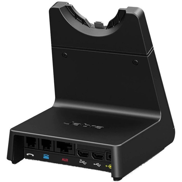 Jabra Engage 75 Convertible Auriculares Diadema Supraaural Inalámbricos DECT con Cancelación de Ruido y Voz HD para Oficina/Call Center - Negro