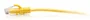 C2G Cable de Red Ethernet C2G30170 Patch Cat6a UTP 10 Gbps Snagless Slim 7ft (2.1m) Amarillo, Conectores RJ-45 Macho Chapados en Oro