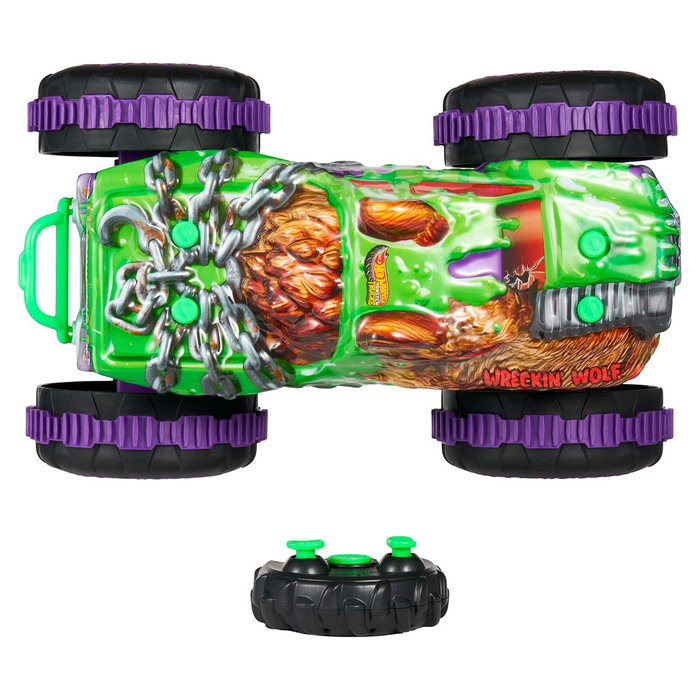 HOT WHEELS Wreckin' Wolf R/C Monster Truck HOT WHEELS Wreckin' Wolf R/C Monster Truck