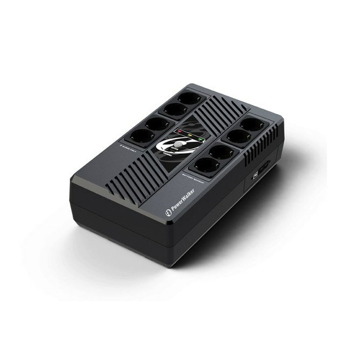 PowerWalker VI MS 1000VA/600W con 8 Tomas CEE 7/5 y Puerto USB