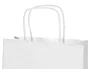 Q-connect Bolsa Papel Celulosa Blanco XS Asa Retorcida 180x240x80 mm (25 Unidades)
