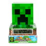 KIDS LICENSING Lámpara 3D Minecraft Creeper con Despertador