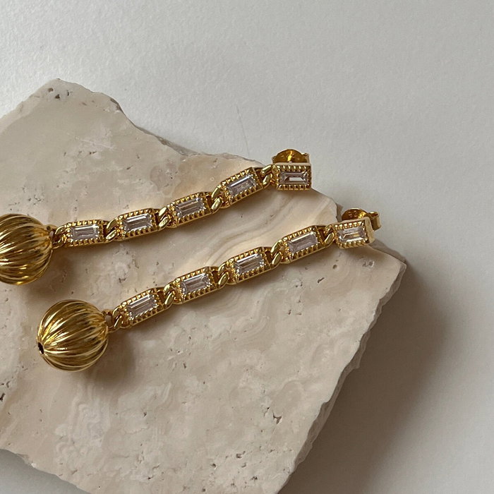 Pendientes Mujer 24KAE 424114Y Dorado