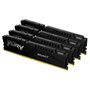 Kingston FURY Beast DDR5 128GB (4x32GB) 5200MHz CL40 Kit de Memoria RAM Negra