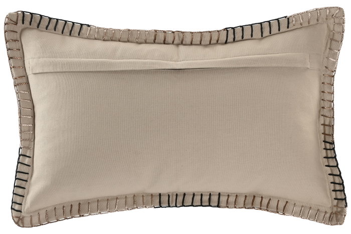 DKD Home Decor Cojín de Lino Natural 50x30 cm