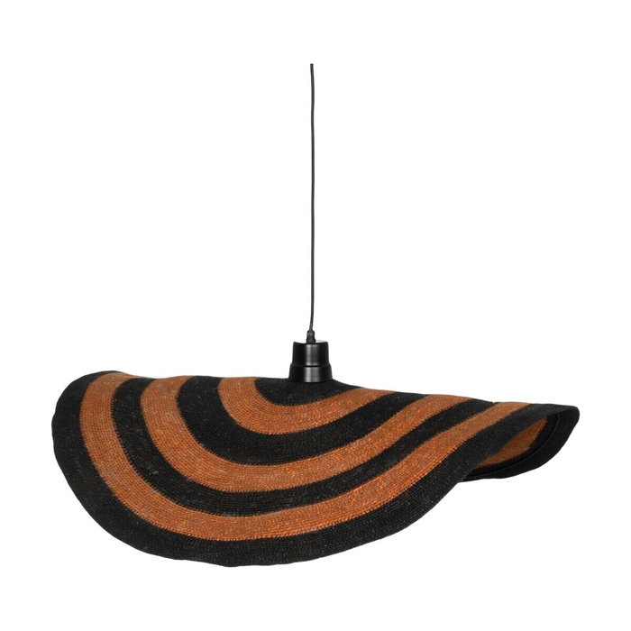 Ixia Lámpara de techo naranja-negro 75 x 75 x 7 cm