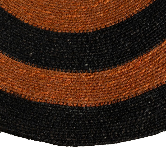 Lámpara Techo Naranja-Negro 75 X 75 X 7 cm