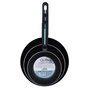 Set 3 Sartenes Aluminio Prensado Oasis Quid 18-22-26 cm