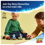 LEGO 43264 Disney Pixar Tren de Celebración de Toy Story y Coche RC - Juego de Construcción 206 Piezas para +4 Años