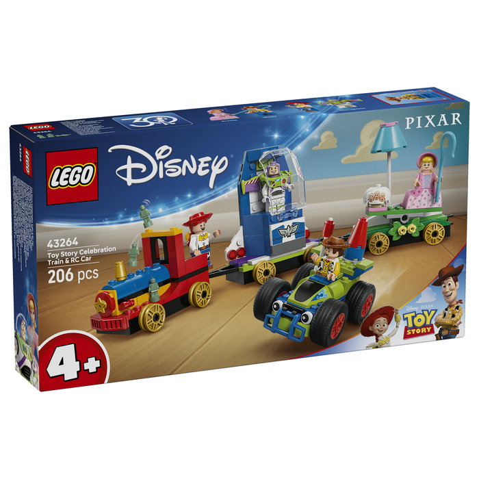 LEGO Disney Tren de Celebración de Toy Story y Coche RC 43264 LEGO Disney Tren de Celebración de Toy Story y Coche RC 43264
