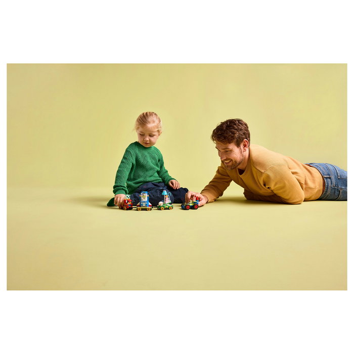 LEGO 43264 Disney Pixar Tren de Celebración de Toy Story y Coche RC - Juego de Construcción 206 Piezas para +4 Años