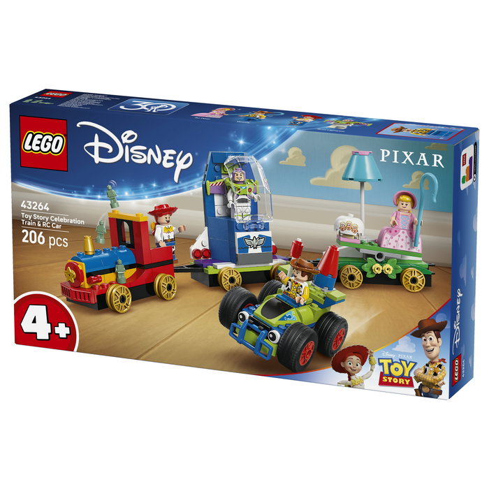 LEGO Disney Tren de Celebración de Toy Story y Coche RC 43264 LEGO Disney Tren de Celebración de Toy Story y Coche RC 43264