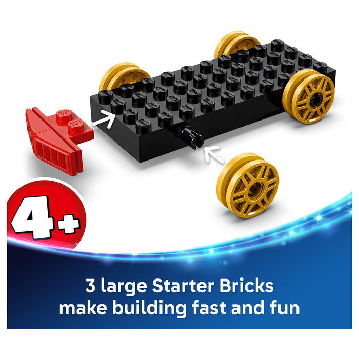 LEGO 43264 Disney Pixar Tren de Celebración de Toy Story y Coche RC - Juego de Construcción 206 Piezas para +4 Años