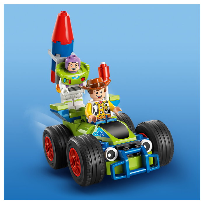 LEGO 43264 Disney Pixar Tren de Celebración de Toy Story y Coche RC - Juego de Construcción 206 Piezas para +4 Años