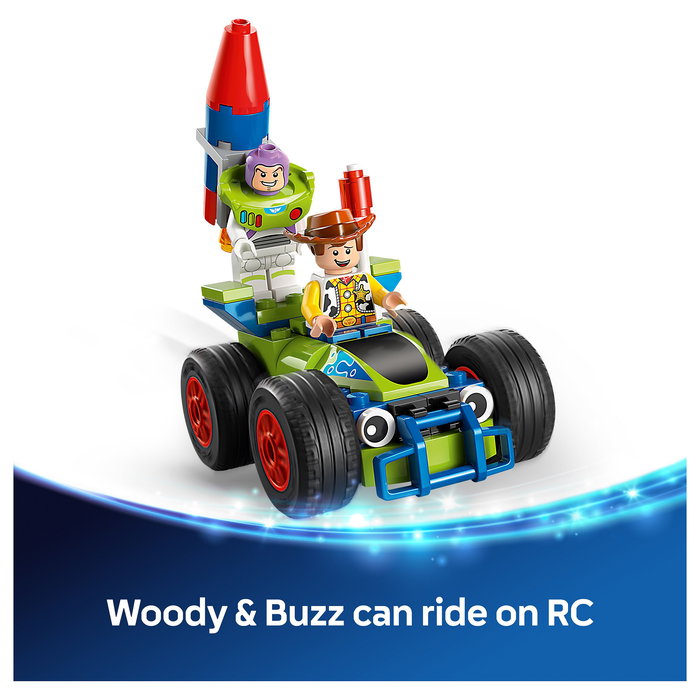 LEGO 43264 Disney Pixar Tren de Celebración de Toy Story y Coche RC - Juego de Construcción 206 Piezas para +4 Años