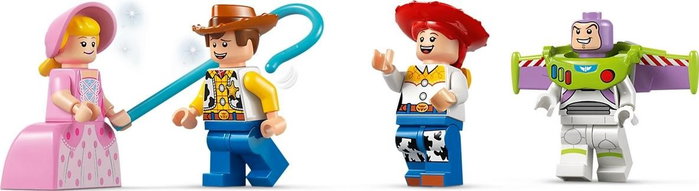 LEGO Disney Toy Story Tren de Celebración y Coche RC 43264
