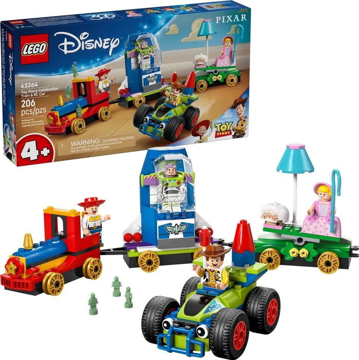 LEGO Disney Toy Story Tren de Celebración y Coche RC 43264