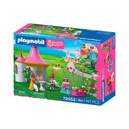 Playmobil 72052 Baile de Máscaras en el Pabellón, Set de Juguete con Princesas y Accesorios para Niños +4 años