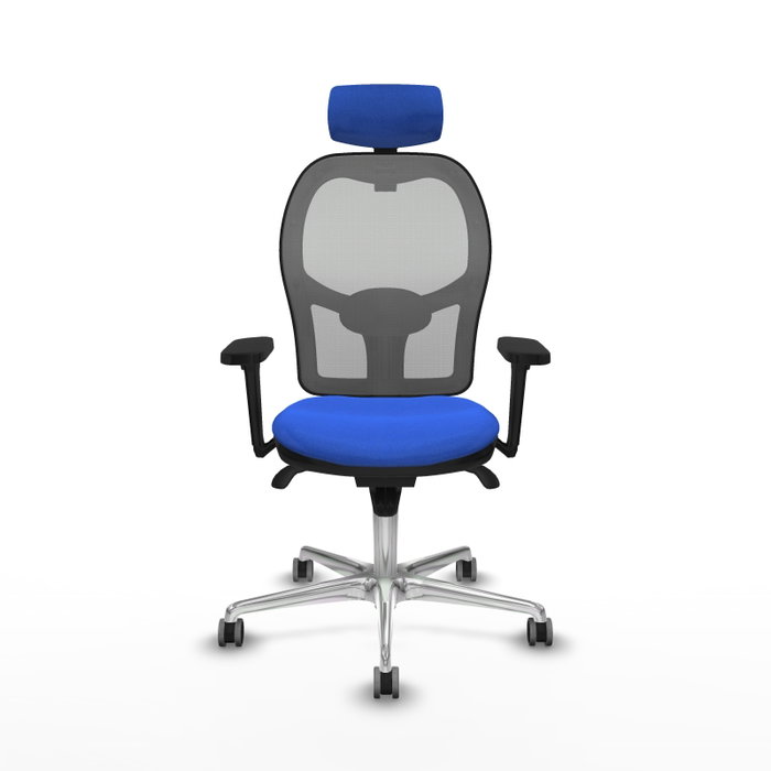 PIQUERAS Y CRESPO Silla de oficina Jorquera Azul y Gris PIQUERAS Y CRESPO Silla de oficina Jorquera Azul y Gris