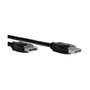 ROLINE Cable DisplayPort a DisplayPort 11.04.5762, 2 Metros, Macho a Macho, Versión 1.2, Negro, LSOH, Protección Magnética