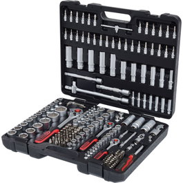 KS Tools Juego de llaves de vaso 179 piezas 1/4 + 3/8 + 1/2