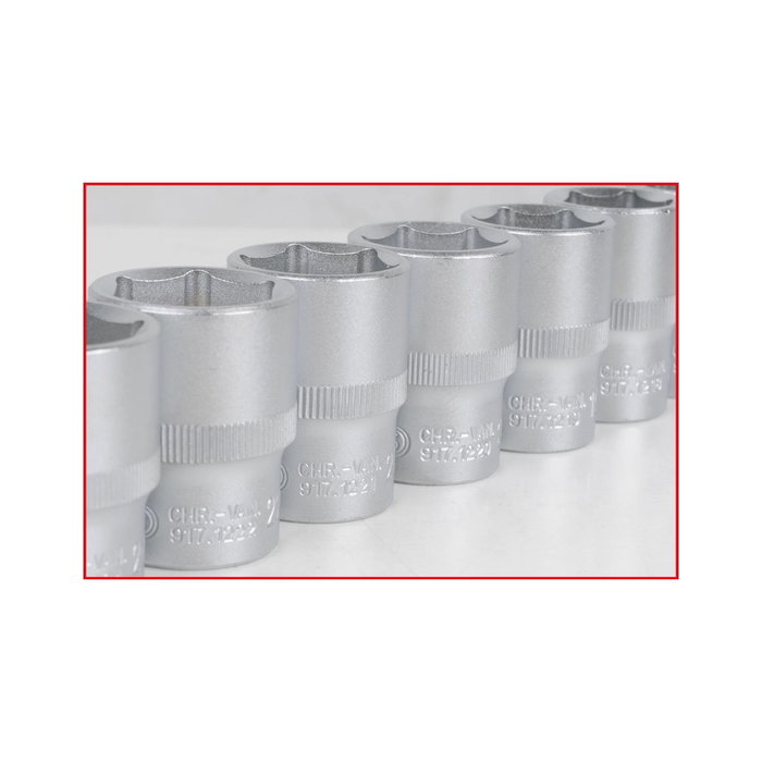KS Tools Juego de llaves de vaso 179 piezas 1/4 + 3/8 + 1/2