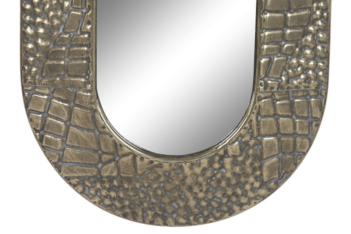 DKD Home Decor Espejo de Pared Metal y Cristal Dorado Envejecido 34x97 cm DKD Home Decor Espejo de Pared Metal y Cristal Dorado Envejecido 34x97 cm