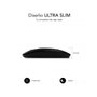 Subblim Dual Flat Mouse Negro Recargable