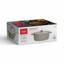Livoo Cacerola ovalada de hierro fundido MEP129G Gris