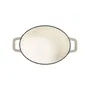 Livoo MEP129G Cacerola ovalada de hierro fundido Gris