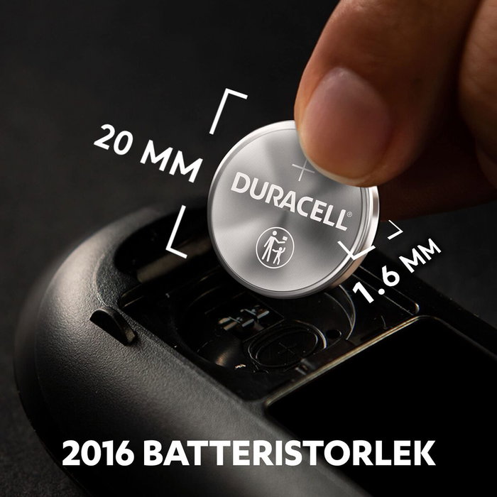 Pila de botón DURACELL DL2016 K2 3 V (10 Unidades) Pila de botón DURACELL DL2016 K2 3 V (10 Unidades)