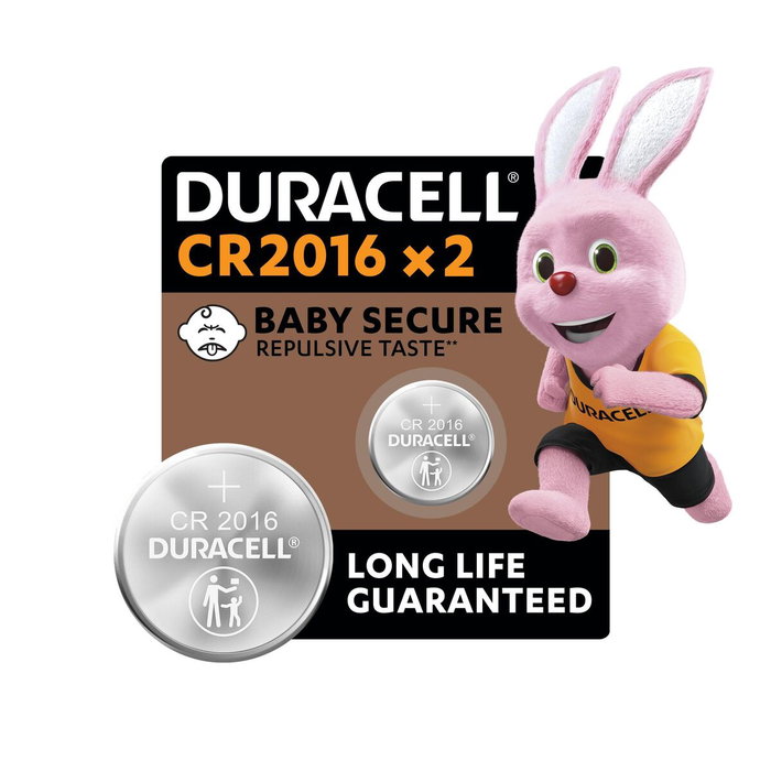Pila de botón DURACELL DL2016 K2 3 V (10 Unidades) Pila de botón DURACELL DL2016 K2 3 V (10 Unidades)