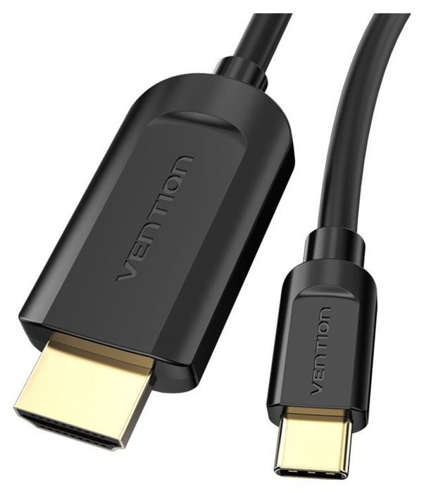 Vention Cable Conversor USB-C a HDMI 4K 1.5m Negro CGUBG