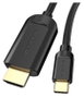 Vention Cable Conversor USB-C a HDMI 4K 1.5m Negro CGUBG