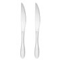 Quid Set 2 Cuchillos Mesa Brest Acero Inox 19,5 cm