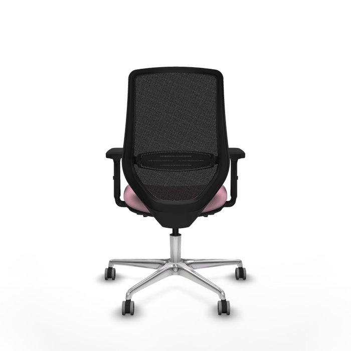 PIQUERAS Y CRESPO Silla de oficina Mardos Rosa y Negro
