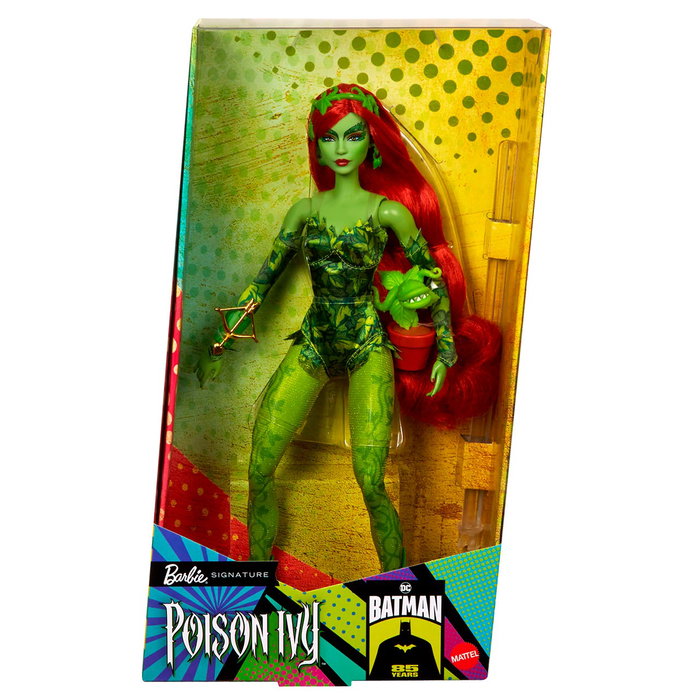 Mattel Muñeca Barbie Colección Signature Batman 85.º Aniversario Hiedra Venenosa Mattel Muñeca Barbie Colección Signature Batman 85.º Aniversario Hiedra Venenosa