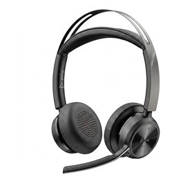 HP Poly Voyager Focus 2-M con adaptador USB-C/A y base de carga
