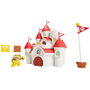 JAKKS Pacific Playset Mushroom Kingdom Castle Mario Bros Nintendo - 16 piezas