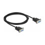 DeLOCK Cable Serial RS-232 Nullmodem DB-9 Hembra a Hembra 2 m