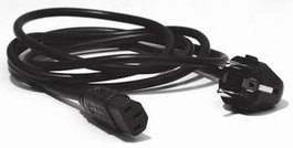 Belkin F3A225CP1.8M-P Cable de alimentación IEC, 1.8 m, Negro, Conector Hembra C13 a Enchufe Macho Tipo F (Europeo/Schuko)
